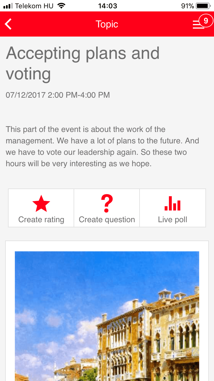 MobilApp vote